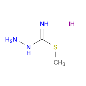 Hydrazinecarboximidothioic acid, methyl ester, hydriodide (1:1)