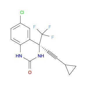 (4S)-6-Chloro-4-(2-cyclopropylethynyl)-3,4-dihydro-4-(trifluoromethyl)-2(1H)-quinazolinone