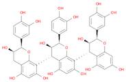 (2R,2'R,2''R,3R,3'R,3''R,4R,4'S)-2,2',2''-Tris(3,4-dihydroxyphenyl)-[4,8':4',8''-terchroman]-3,3',…