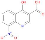 3-Quinolinecarboxylicacid, 4-hydroxy-8-nitro-