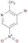 3-Bromo-2-methyl-5-nitropyridine