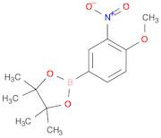 2-(4-Methoxy-3-nitrophenyl)-4,4,5,5-tetramethyl-1,3,2-dioxaborolane