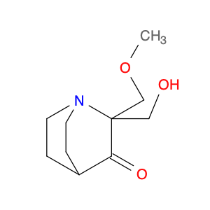 2-(Hydroxymethyl)-2-(methoxymethyl)-1-azabicyclo[2.2.2]octan-3-one