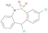 3,11-Dichloro-6-methyl-6,11-dihydrodibenzo[c,f][1,2]thiazepine 5,5-dioxide