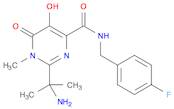 2-(1-Amino-1-methylethyl)-N-(4-fluorobenzyl)-5-hydroxy-1-methyl-6-oxo-1,6-dihydropyrimidine-4-carb…