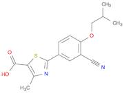 2-(3-Cyano-4-isobutoxyphenyl)-4-methylthiazole-5-carboxylic acid