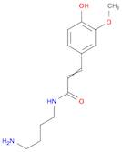 N-(4-Aminobutyl)-3-(4-hydroxy-3-methoxyphenyl)acrylamide