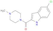 (5-Chloro-1H-indol-2-yl)(4-methylpiperazin-1-yl)methanone