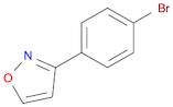 3-(4-Bromophenyl)isoxazole