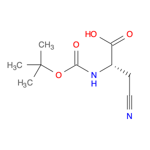 (S)-2-((tert-Butoxycarbonyl)amino)-3-cyanopropanoic acid