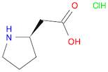 (R)-2-(Pyrrolidin-2-yl)acetic acid hydrochloride