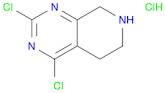 2,4-Dichloro-5,6,7,8-tetrahydropyrido[3,4-d]pyrimidine hydrochloride