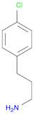 4-chloroBenzenepropanamine