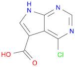 4-Chloro-7H-pyrrolo[2,3-d]pyrimidine-5-carboxylic acid