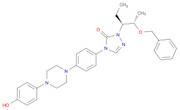 2-[(1S,2S)-1-Ethyl-2-benzyloxypropyl]-2,4-dihydro-4-[4-[4-(4-hydroxyphenyl)-1-piperazinyl]phenyl]-…