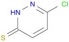 6-Chloro-3(2H)-pyridazinethione