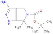 tert-Butyl 3-amino-6,6-dimethylpyrrolo[3,4-c]pyrazole-5(1H,4H,6H)-carboxylate