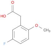 5-Fluoro-2-methoxyphenylacetic acid