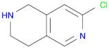 7-Chloro-1,2,3,4-tetrahydro-2,6-naphthyridine