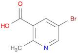 5-Bromo-2-methylnicotinic acid