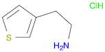 2-(Thiophen-3-yl)ethanamine hydrochloride