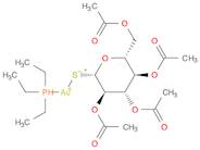 (1-Thio-β-D-glucopyranosato)(triethylphosphine)gold 2,3,4,6-tetraacetate