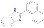 Quinoline, 4-(1H-benzimidazol-2-yl)-