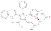 (3R,5R)-7-[2-(4-Fluorophenyl)-5-isopropyl-3-phenyl-4-phenylcarbamoylpyrrol-1-yl]-3,5-dihydroxyhe...