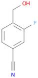 4-Cyano-2-fluorobenzyl alcohol