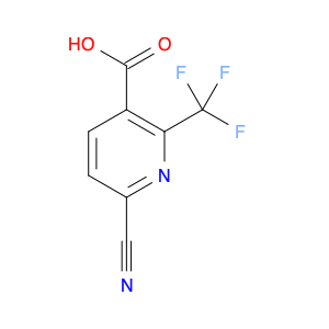 6-Cyano-2-(trifluoromethyl)nicotinic acid