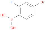 4-Bromo-2-fluorobenzeneboronic acid