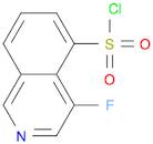 4-Fluoroisoquinoline-5-sulfonyl chloride