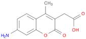 2-(7-Amino-4-methyl-2-oxo-2H-chromen-3-yl)acetic acid