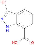 3-Bromo-1H-indazole-7-carboxylic acid