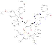 Adenosine, N-benzoyl-5'-O-[bis(4-methoxyphenyl)phenylmethyl]-2'-O-[(1,1-dimethylethyl)dimethylsi...