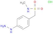 4-Hydrazino-N-methylbenzenemethanesulfonamide hydrochloride