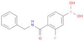 (4-(Benzylcarbamoyl)-3-fluorophenyl)boronic acid