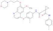 N-[3-Fluoro-4-[[6-methoxy-7-[3-(4-morpholinyl)propoxy]-4-quinolinyl]oxy]phenyl]-N'-(4-fluorophenyl…