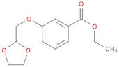 Benzoic acid,3-(1,3-dioxolan-2-ylmethoxy)-, ethyl ester