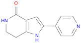 1,5,6,7-Tetrahydro-2-(4-pyridinyl)-4H-pyrrolo[3,2-c]pyridin-4-one