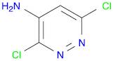 3,6-Dichloropyridazin-4-amine