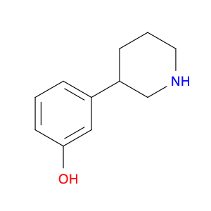 Phenol, 3-(3-piperidinyl)-