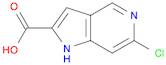 6-Chloro-1H-pyrrolo[3,2-c]pyridine-2-carboxylic acid