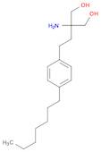 1,3-Propanediol, 2-amino-2-[2-(4-heptylphenyl)ethyl]-