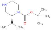 1-Piperazinecarboxylicacid, 2-(1-methylethyl)-, 1,1-dimethylethyl ester, (2S)-