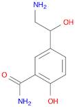 Benzamide, 5-(2-amino-1-hydroxyethyl)-2-hydroxy-