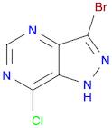 3-Bromo-7-chloro-1H-pyrazolo[4,3-d]pyrimidine