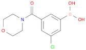 (3-Chloro-5-(morpholine-4-carbonyl)phenyl)boronic acid