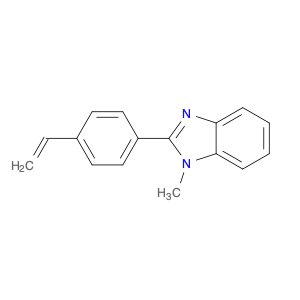 1H-Benzimidazole, 2-(4-ethenylphenyl)-1-methyl-