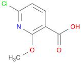 6-Chloro-2-methoxynicotinic acid